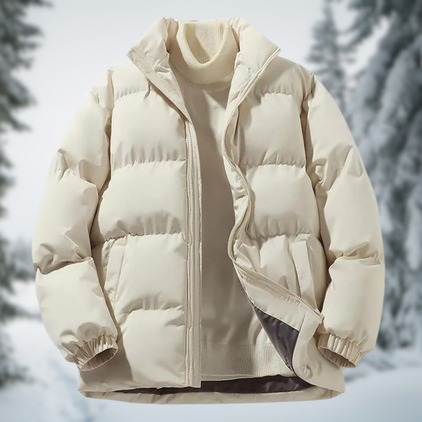 Knut | Men’s Padded Winter Jacket – Warmth & Style for Every Day