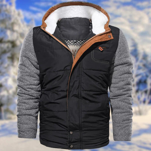 Meinhard | Men's Thick Hooded Jacket – Warm and Stylish for Winter