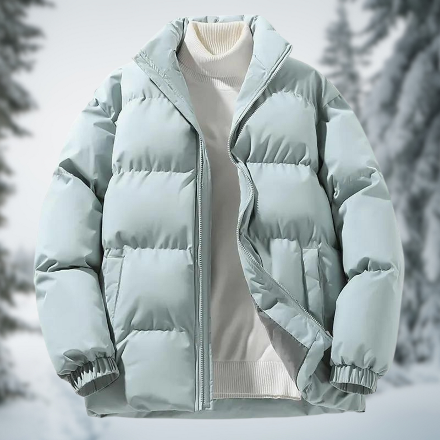 Knut | Men’s Padded Winter Jacket – Warmth & Style for Every Day