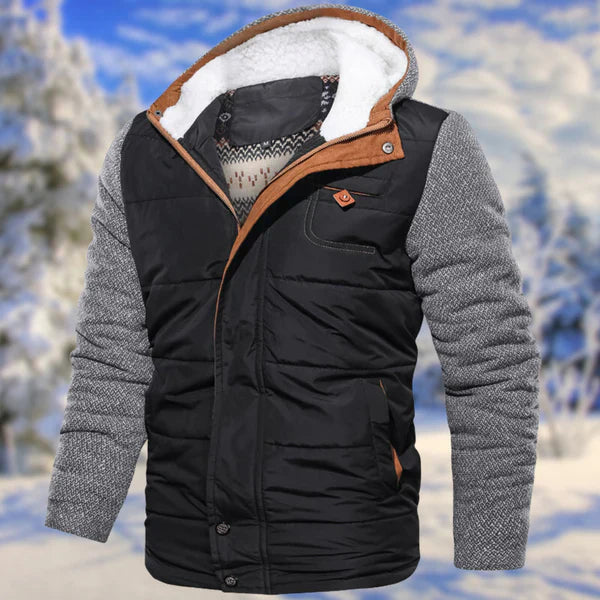 Meinhard | Men's Thick Hooded Jacket – Warm and Stylish for Winter