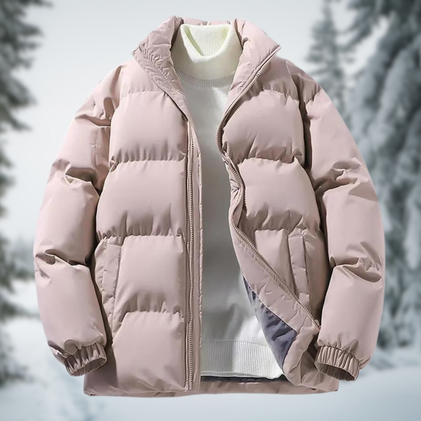 Knut | Men’s Padded Winter Jacket – Warmth & Style for Every Day