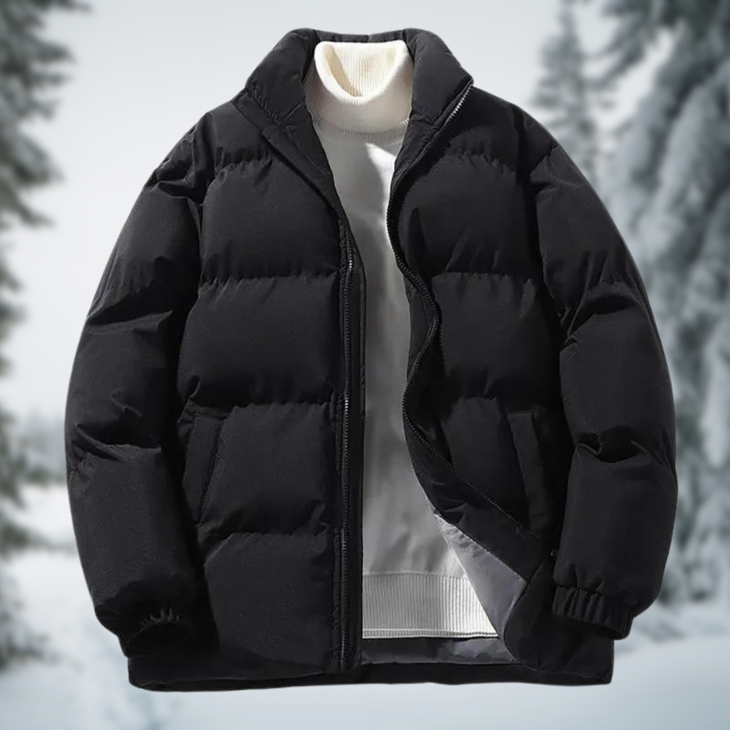 Knut | Men’s Padded Winter Jacket – Warmth & Style for Every Day