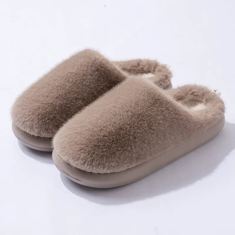 Leah | Women’s Plush Closed-Toe Indoor Slippers with Soft Warm Lining