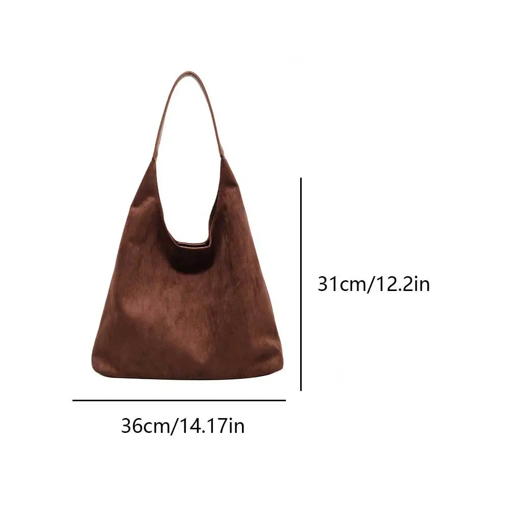 Adelinda | Women's Premium Suede Tote Bag – Stylish and Elegant Handbag for Everyday Use