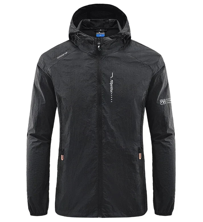 Malte | Men's Weatherproof Lightweight Zip Jacket with Pockets