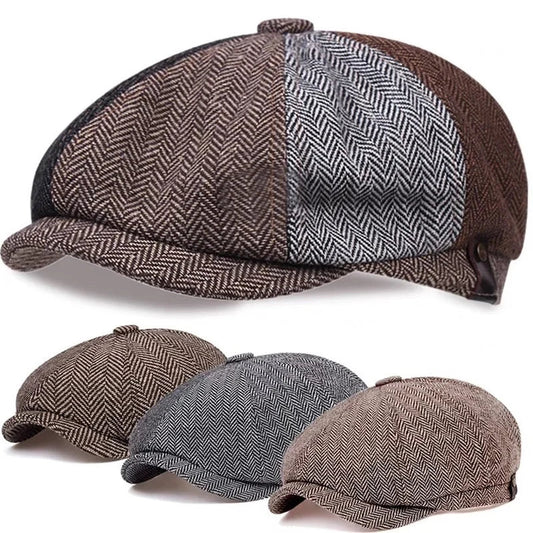Helmut | Men's Vintage Cotton Newsboy Cap