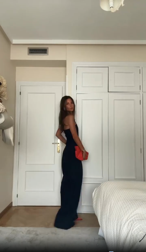 Allegra | Strapless Wide-Leg Jumpsuit with Side Pockets – Chic & Effortless