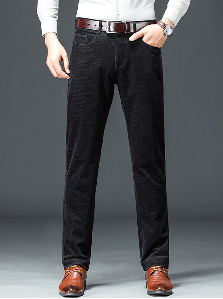 Ainsworth | Men’s Slim Fit Work Trousers with Stretch and Tailored Look