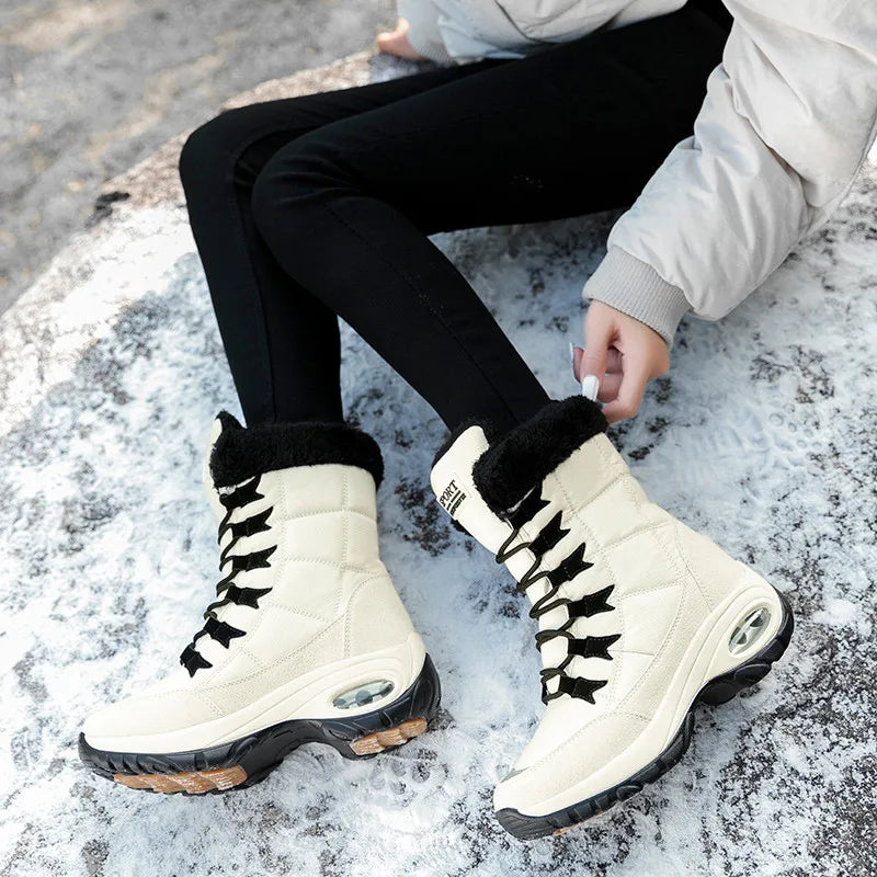 Melinette | Women's Waterproof Winter Boots with Plush Lining