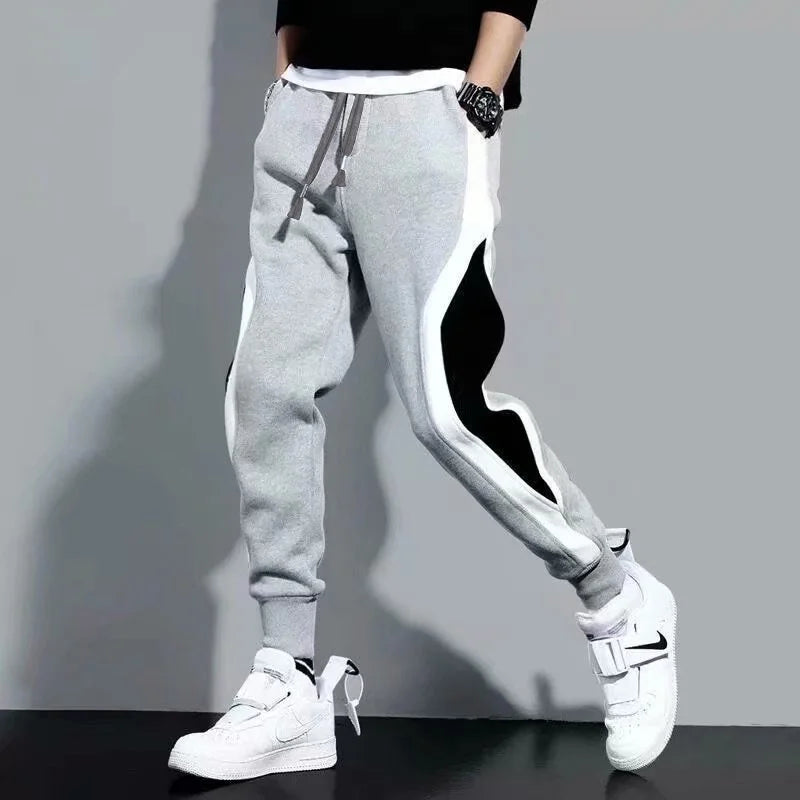 Brent | Tricolour Drawstring Sports Joggers – Comfort Meets Performance