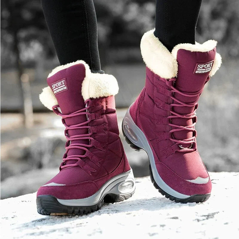 Melinette | Women's Waterproof Winter Boots with Plush Lining