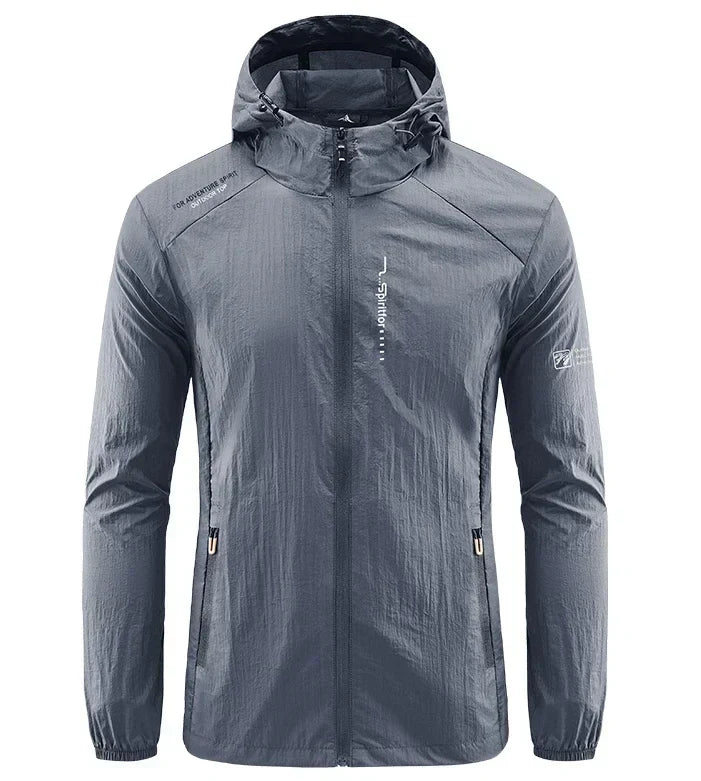 Malte | Men's Weatherproof Lightweight Zip Jacket with Pockets