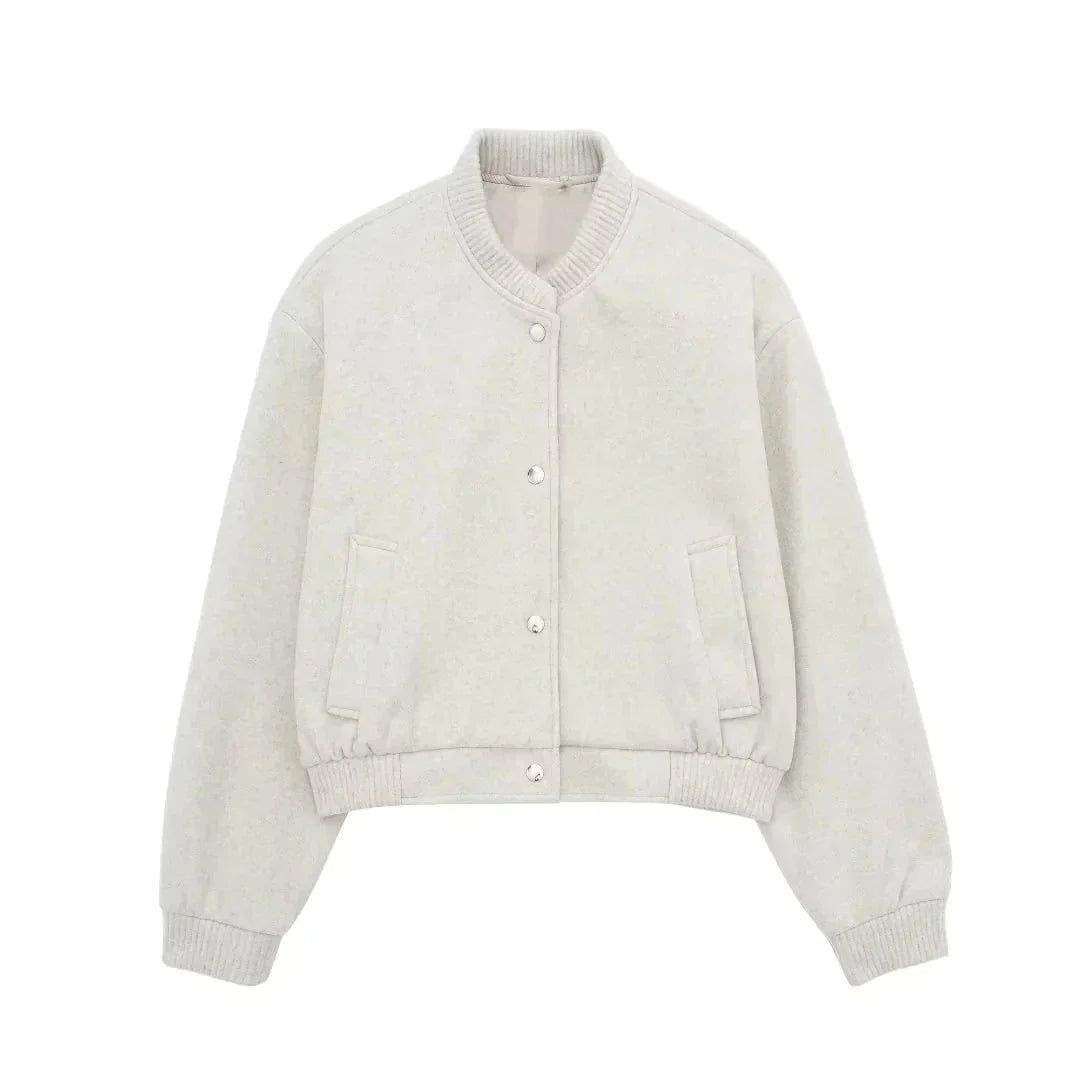 Deliana | Women's Buttoned Short Jacket – Stylish, Casual, and Effortlessly Chic
