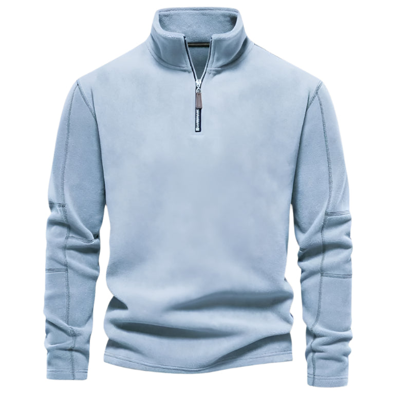 The St. Moritz Quarter Zip Jumper for Men