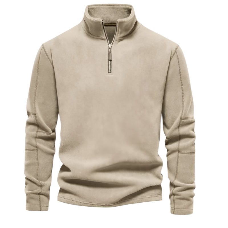 The St. Moritz Quarter Zip Jumper for Men