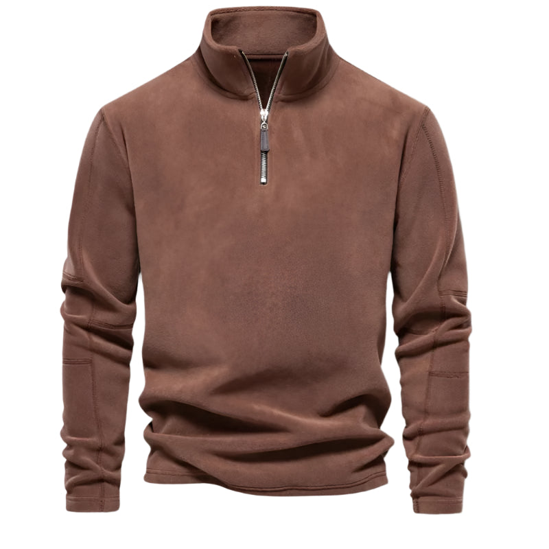 The St. Moritz Quarter Zip Jumper for Men