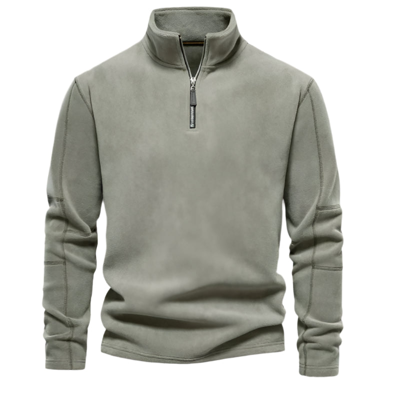 The St. Moritz Quarter Zip Jumper for Men