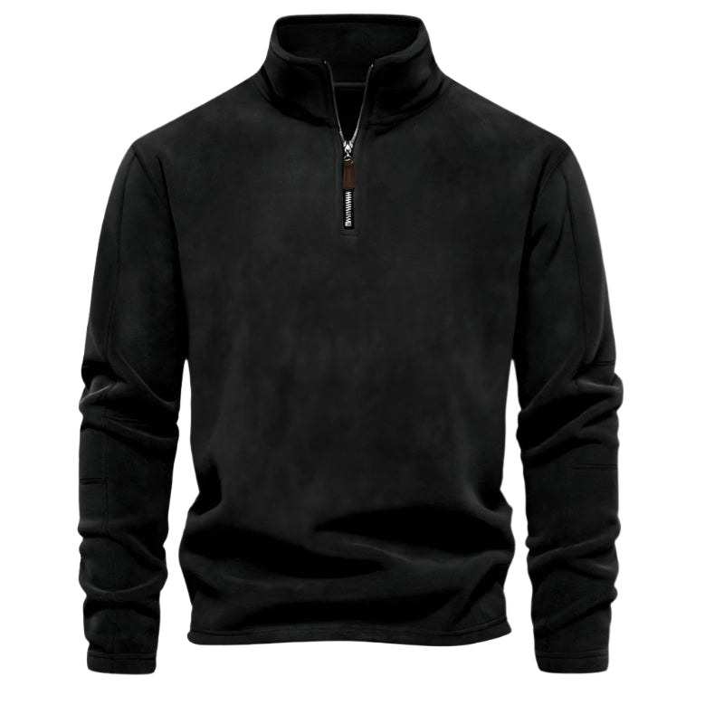 The St. Moritz Quarter Zip Jumper for Men
