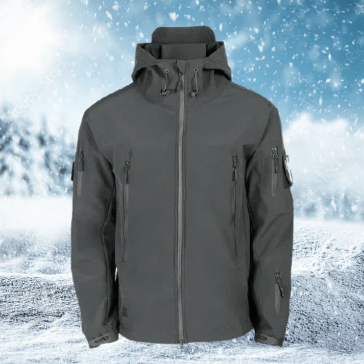 Otis | Men's Tactical Hooded Weatherproof Jacket with Multi-Zip Pockets