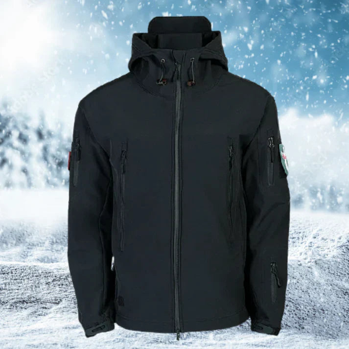 Otis | Men's Tactical Hooded Weatherproof Jacket with Multi-Zip Pockets