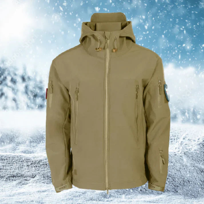 Otis | Men's Tactical Hooded Weatherproof Jacket with Multi-Zip Pockets