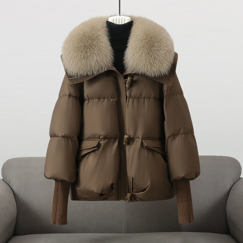 Quintina | Women's Quilted Jacket with Faux Fur Collar – Stylish & Warm