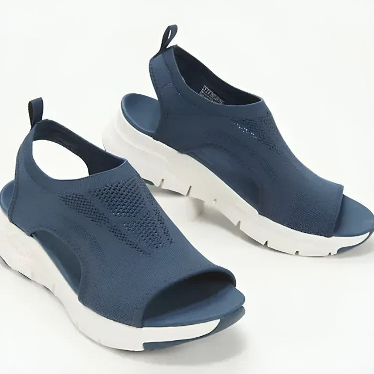 Dianara | Women's Orthopedic Wedge Sandals – Breathable Slingback Comfort for Everyday Wear
