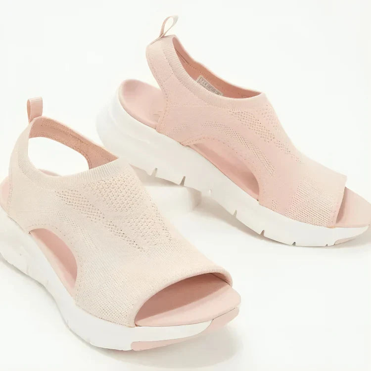 Dianara | Women's Orthopedic Wedge Sandals – Breathable Slingback Comfort for Everyday Wear