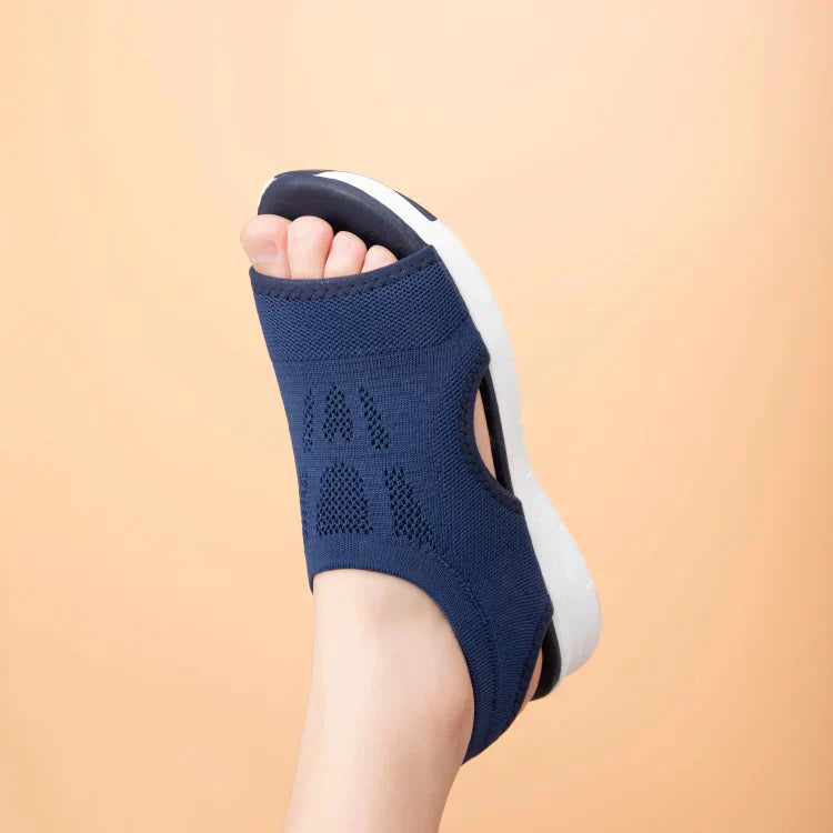 Dianara | Women's Orthopedic Wedge Sandals – Breathable Slingback Comfort for Everyday Wear
