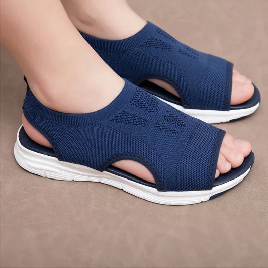 Dianara | Women's Orthopedic Wedge Sandals – Breathable Slingback Comfort for Everyday Wear