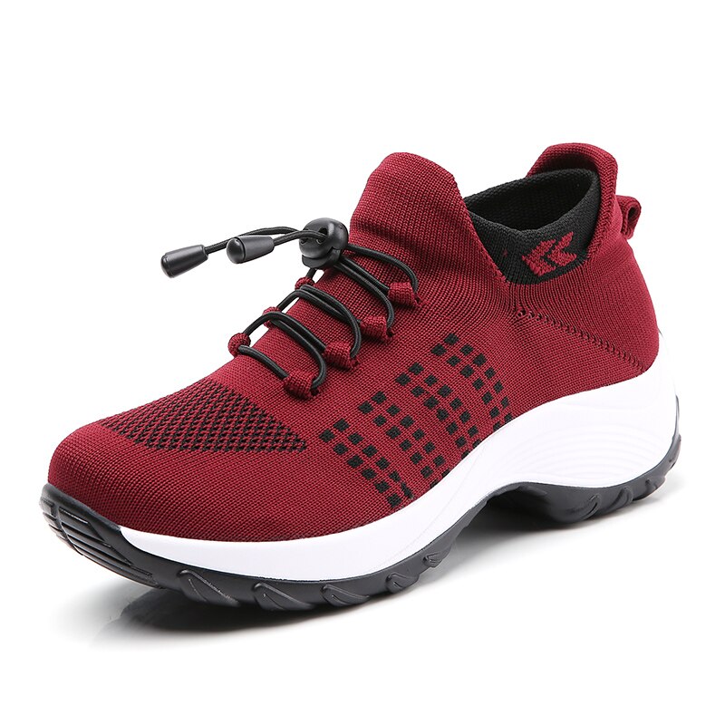 Nocturne | Women's Elastic Toggle Lace-Up Orthopedic Sports Sneakers – Comfortable, Supportive & Stylish for Active Lifestyles