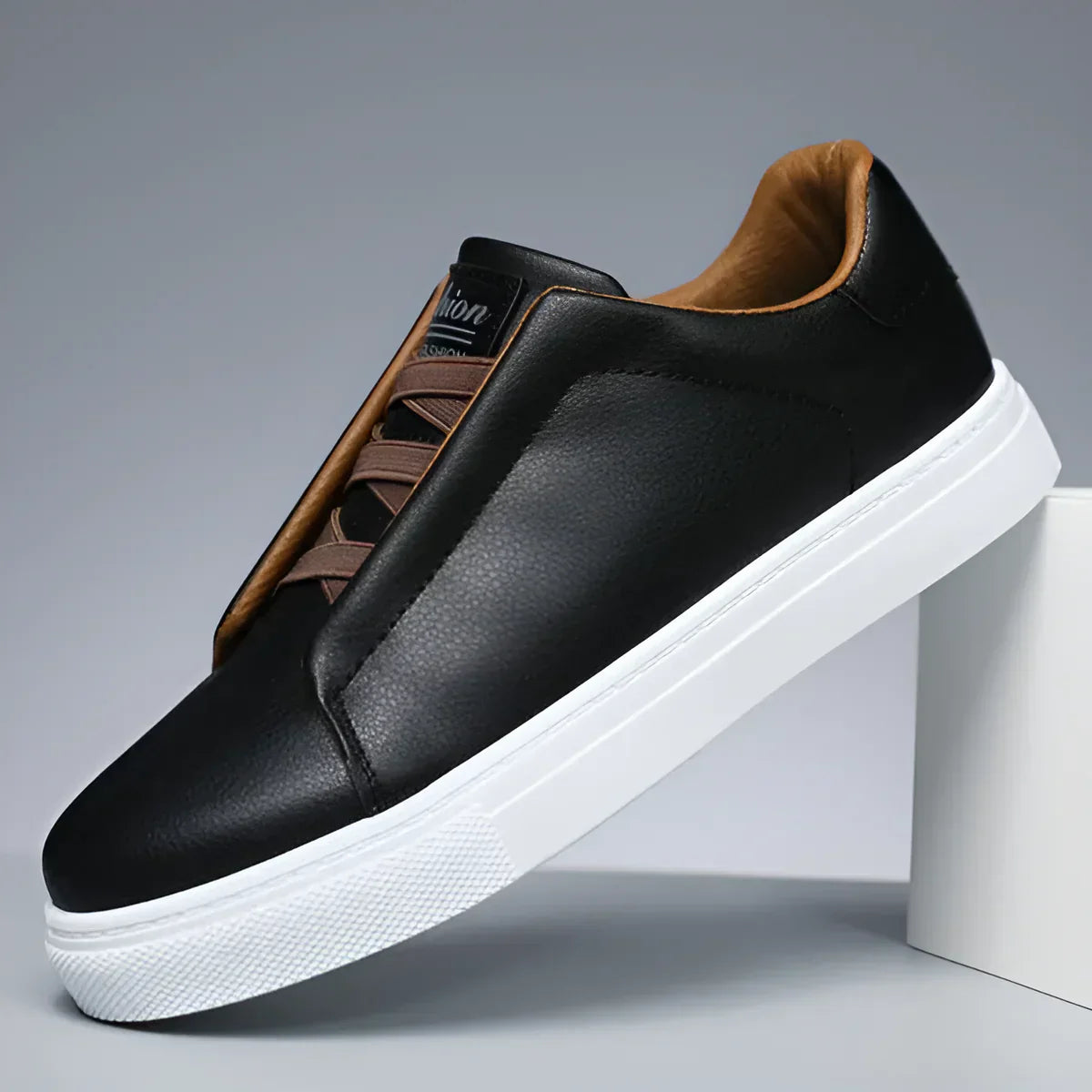 Christoph | Men’s Low-Top Trainers – Stylish Lace-Up Shoes in Premium Materials