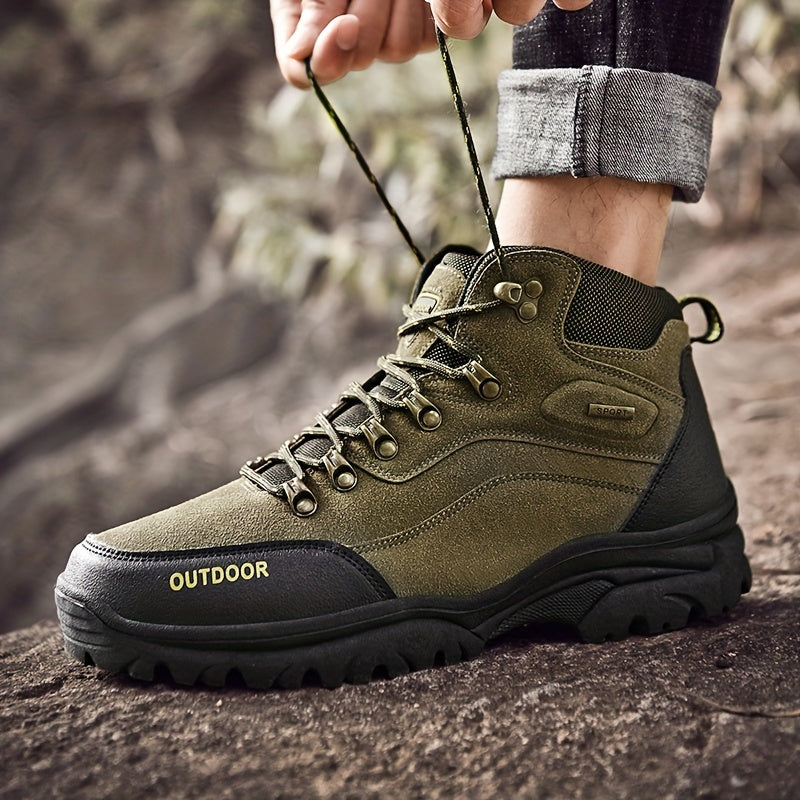 Xerion | Men’s High-Cut Hiking Boots with Lace-Up Outdoor Design
