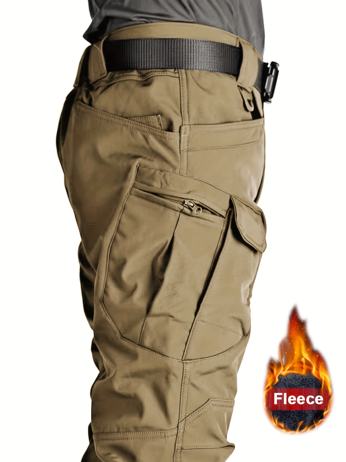 Janik | Men's Thermal Cargo Pants with Fleece Lining – Ultimate Comfort and Practicality