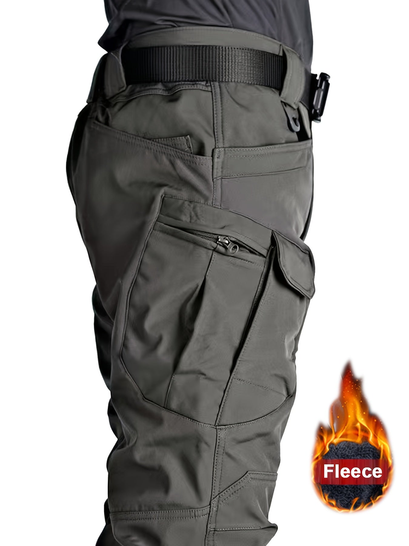 Janik | Men's Thermal Cargo Pants with Fleece Lining – Ultimate Comfort and Practicality