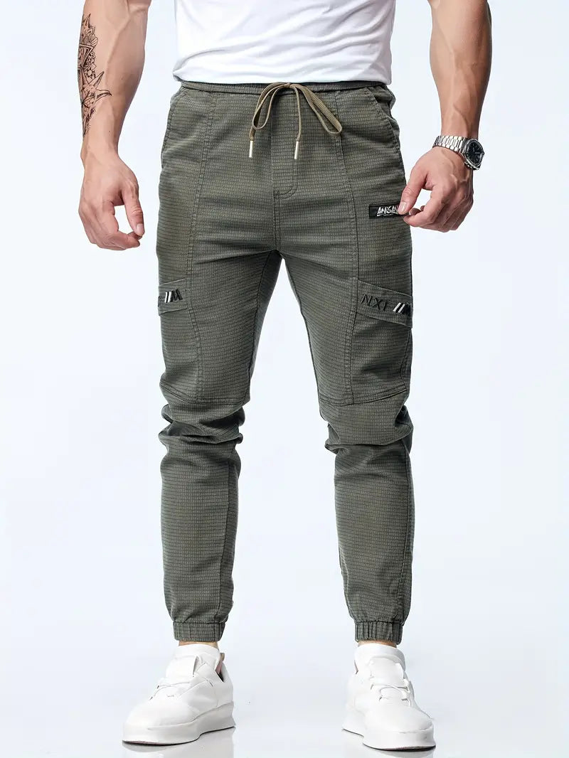 Nils | Men's Adjustable Waist Jogging Trousers with Pockets