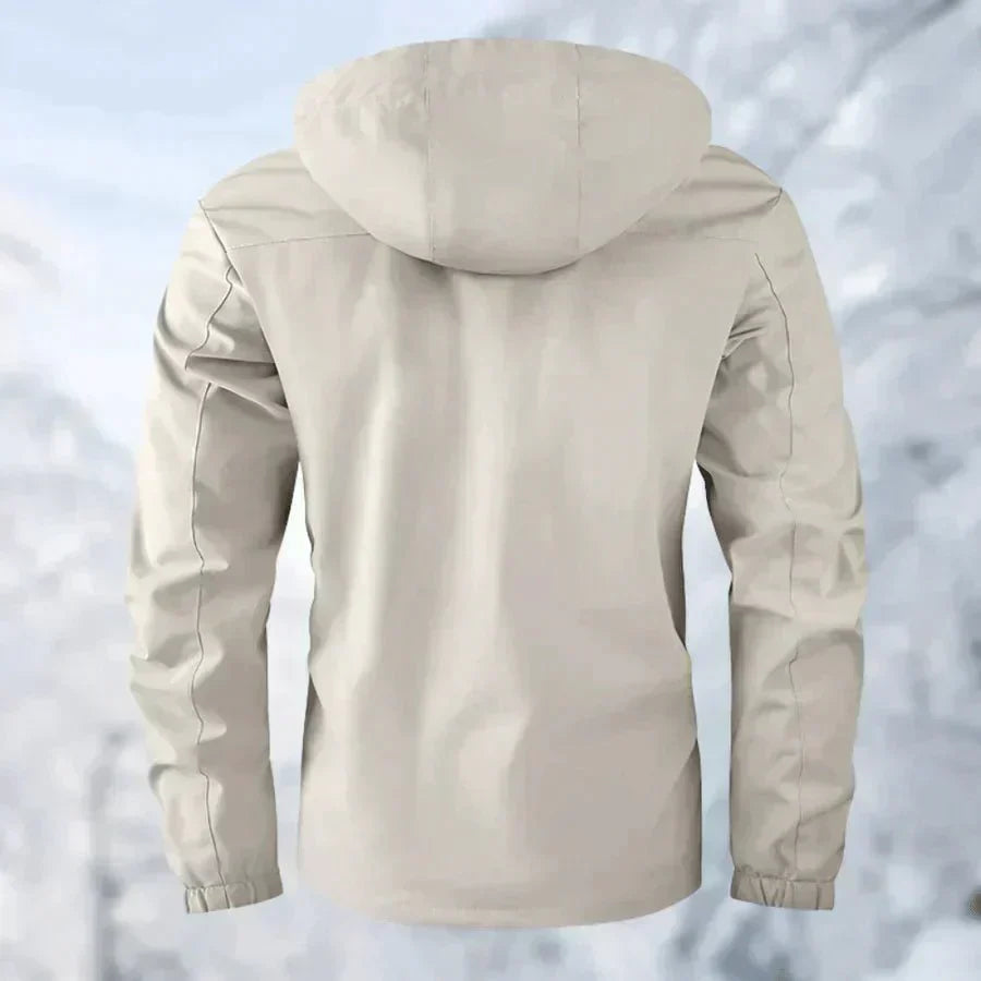 Ingolf | Men's Modern Weatherproof Outdoor Jacket with Drawstring & Multiple Pockets