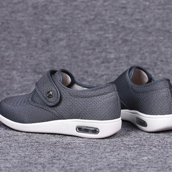 Avalon | Women's Lightweight Breathable Walking Sneakers for Swollen Feet with Adjustable Strap