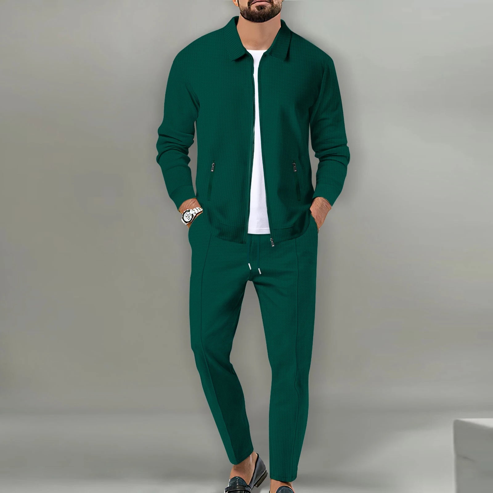 The Cornwall Linen Set – Jacket & Trousers for Men