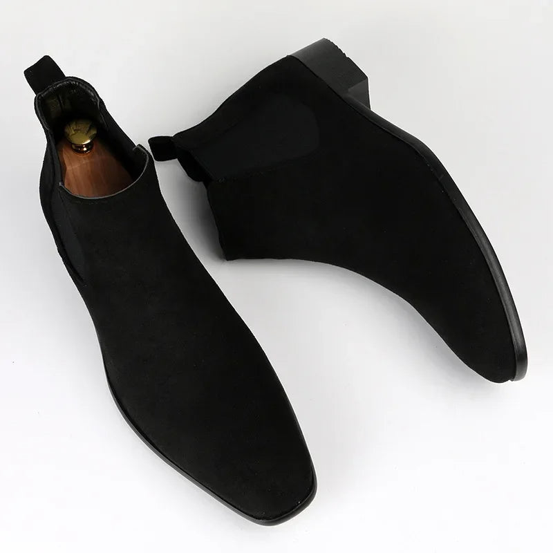 Rochester | Men’s Chelsea Boots with Pointed Toe & Sleek Slip-On Design