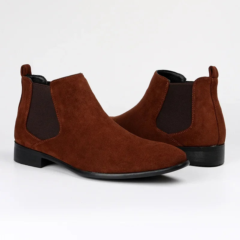 Rochester | Men’s Chelsea Boots with Pointed Toe & Sleek Slip-On Design