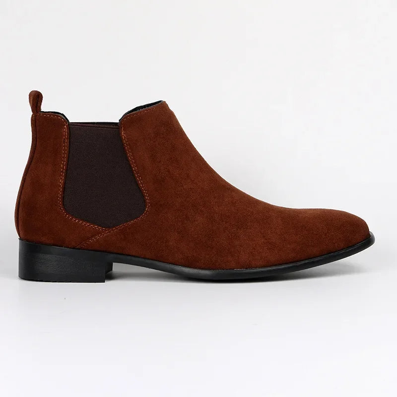 Rochester | Men’s Chelsea Boots with Pointed Toe & Sleek Slip-On Design