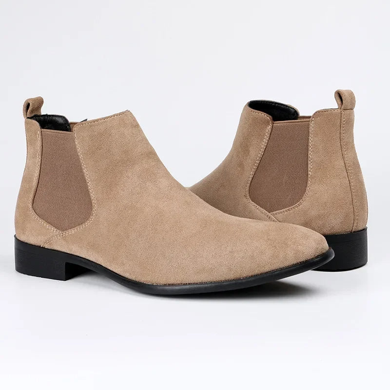 Rochester | Men’s Chelsea Boots with Pointed Toe & Sleek Slip-On Design