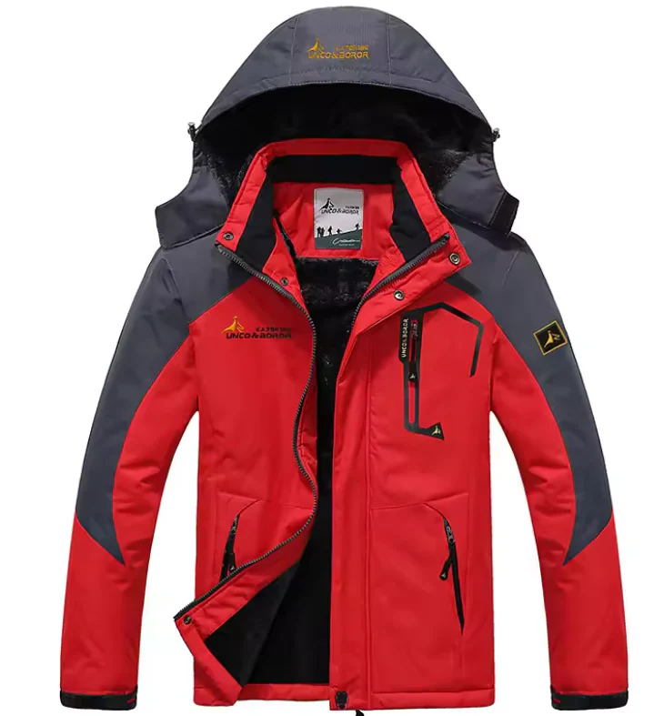 Emerion | Men’s Winter Parka with Fleece Lining, Windproof & Water-Repellent