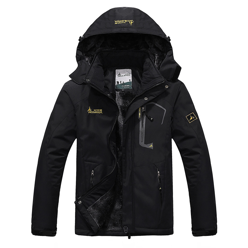 Emerion | Men’s Winter Parka with Fleece Lining, Windproof & Water-Repellent
