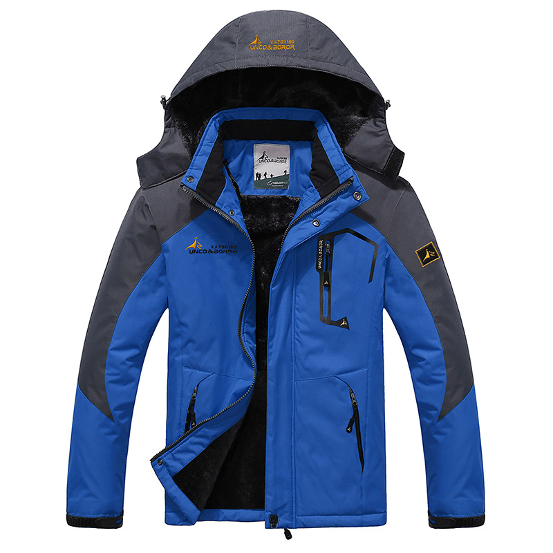 Emerion | Men’s Winter Parka with Fleece Lining, Windproof & Water-Repellent
