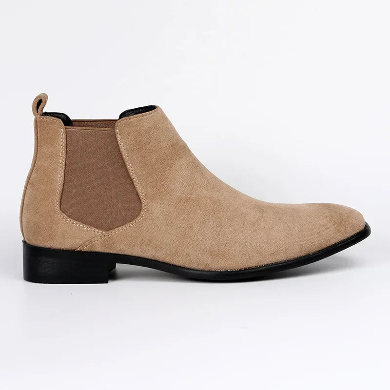 Rochester | Men’s Chelsea Boots with Pointed Toe & Sleek Slip-On Design