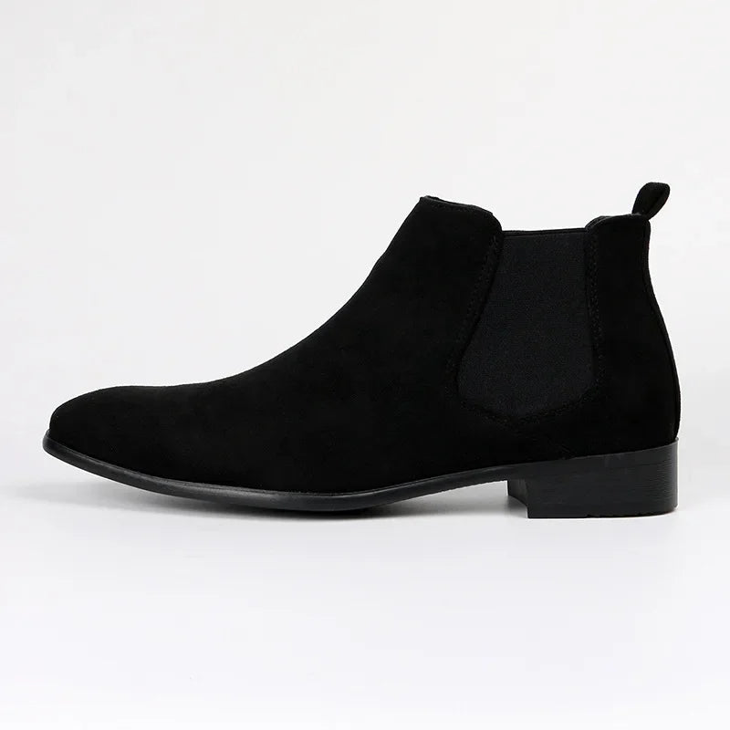 Rochester | Men’s Chelsea Boots with Pointed Toe & Sleek Slip-On Design