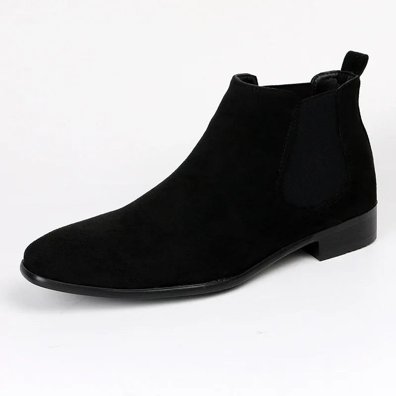 Rochester | Men’s Chelsea Boots with Pointed Toe & Sleek Slip-On Design