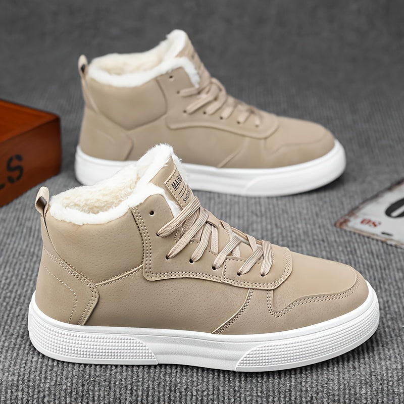 Yorick | Men’s High-Cut Winter Boots with Lace-Up Design and Warm Interior Lining
